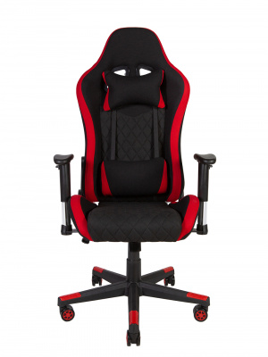 Кресло офисное / Lotus EVO / черно - красная ткань /пластиковая крестовина, купить в Сыктывкаре