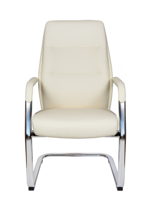 Кресло офисное / Nancy CF ivory / алюминиевая  база /  слоновая кость экокожа, купить в Сыктывкаре