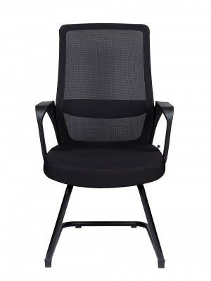 Кресло офисное / Pino black CF / черный пластик / черная ткань / черная сетка, купить в Сыктывкаре