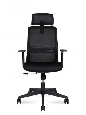 Кресло офисное / Scanno / черная сетка /черная ткань, купить в Сыктывкаре
