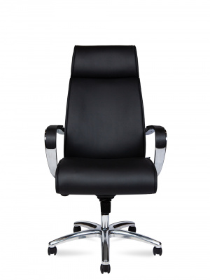 Кресло офисное / Sorbonne  / черная экокожа, купить в Сыктывкаре