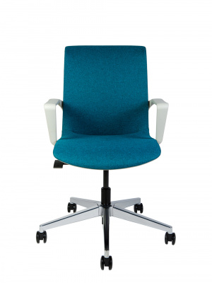 Кресло офисное / Некст / морская волна ткань / cветло серый пластик, купить в Сыктывкаре