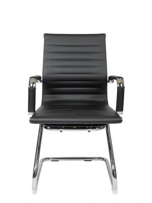 Кресло офисное / Техно CF / хром / черная экокожа, купить в Сыктывкаре