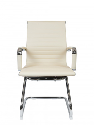 Кресло офисное / Техно CF / хром / слоновая кость экокожа, купить в Сыктывкаре