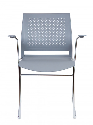 Стул / Eight grey / серый пластик / хром база, купить в Сыктывкаре