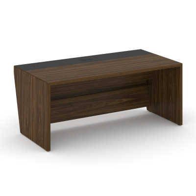 Corner Стол руководителя прямой COR.SR-18 Орех Лоренцо/Графит 1800*900*750, купить в Сыктывкаре