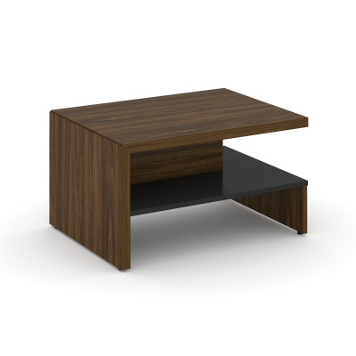 Corner Стол журнальный COR.SJ Орех Лоренцо/Графит 800*600*450, купить в Сыктывкаре