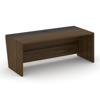 Corner Стол руководителя прямой COR.SR-20 Орех Лоренцо/Графит 2000*900*750, купить в Сыктывкаре