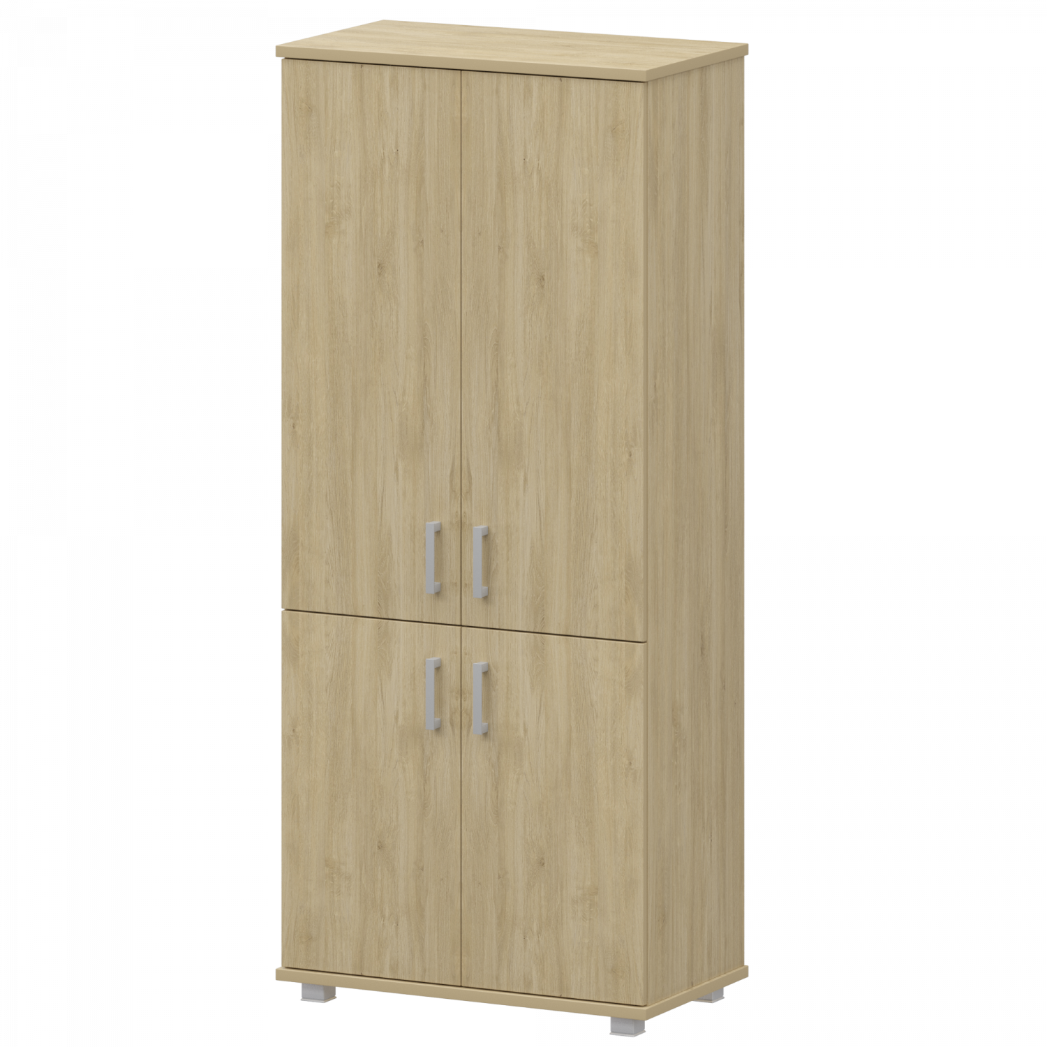 Стеллаж высокий закрытый Аргентум "НТ-580;НТ-600.2;НТ-601.2" Баттл Рок (800x445x2050)