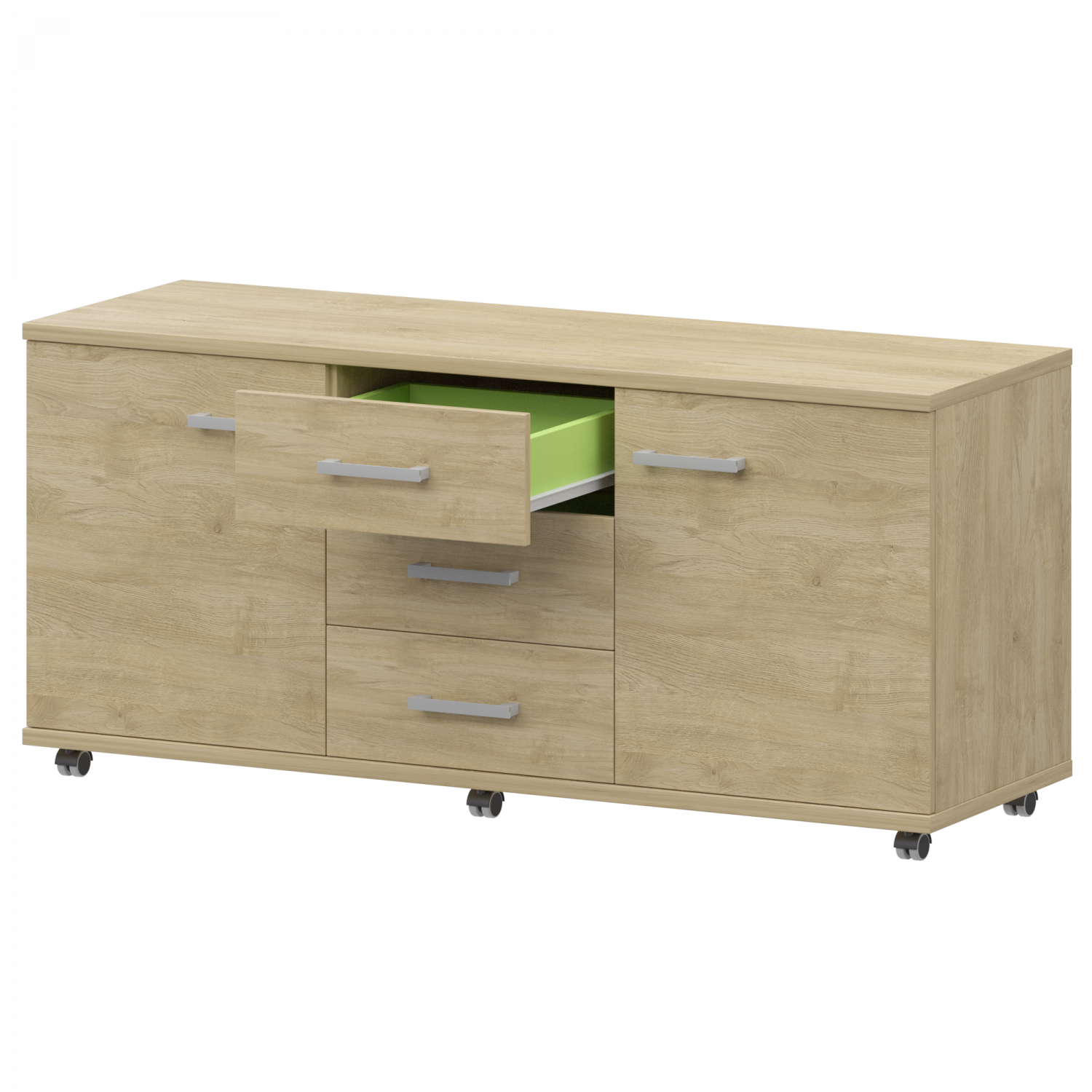 Греденция Аргентум НТ-350 Баттл Рок (1350x445x670)