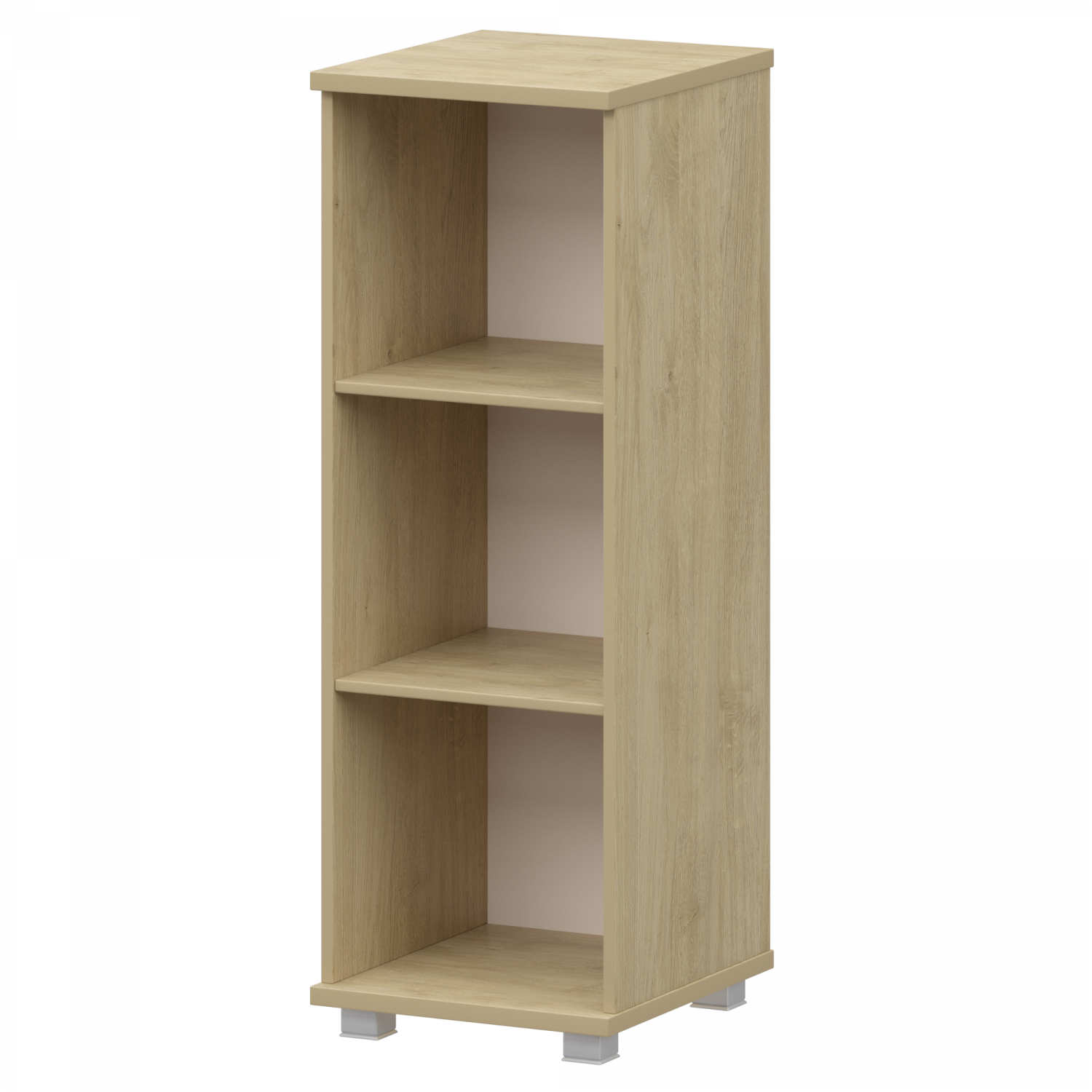 Стеллаж низкий узкий Аргентум НТ-440 Баттл Рок (400x445x1280)