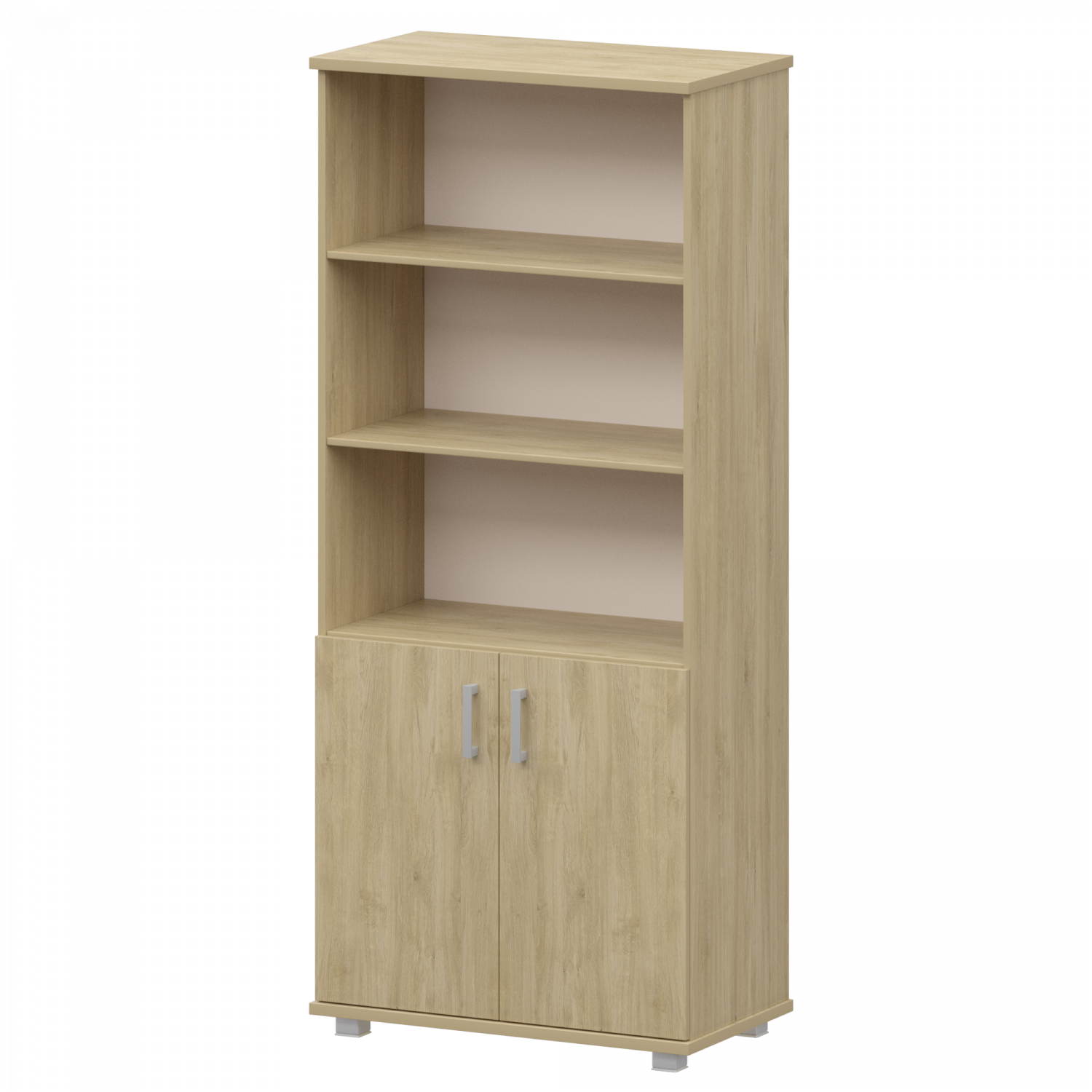 Стеллаж высокий полузакрытый Аргентум "НТ-580;НТ-600.2" Баттл Рок (800x445x2050)