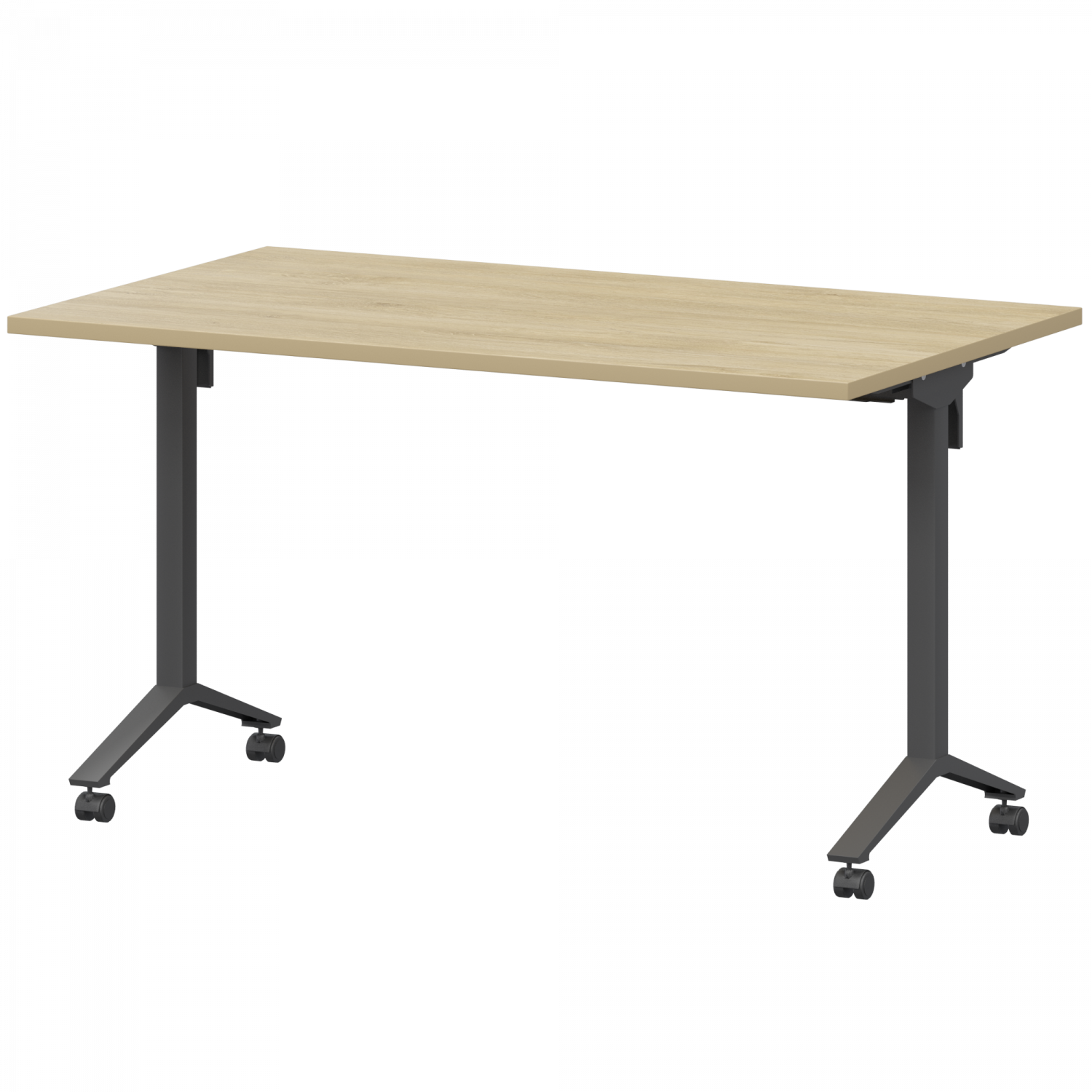 Стол мобильный складной Моби МБ25-120.70 Баттл Рок/Антрацит (1200x700x750)