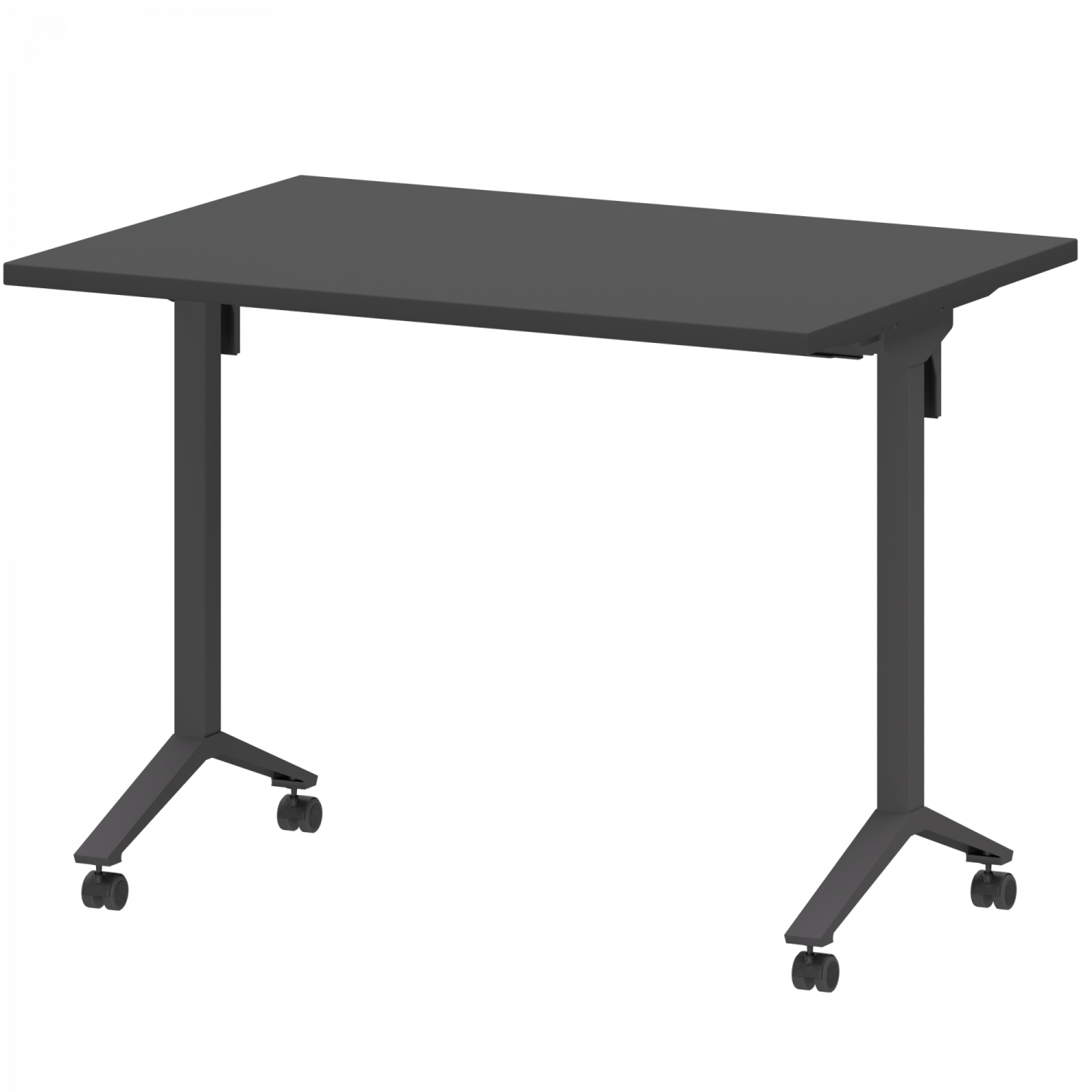 Стол мобильный складной Моби МБ25-100.70 Графит/Антрацит (1000x700x750)