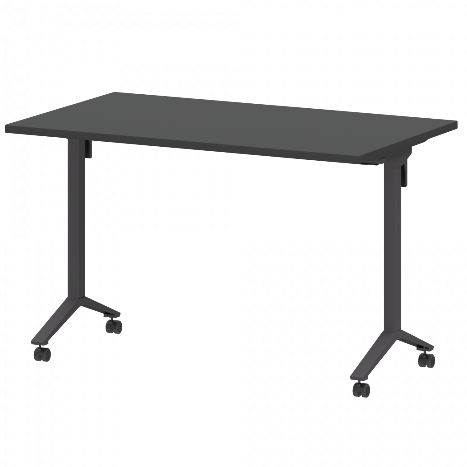 Стол мобильный складной Моби МБ25-120.70 Графит/Антрацит (1200x700x750)