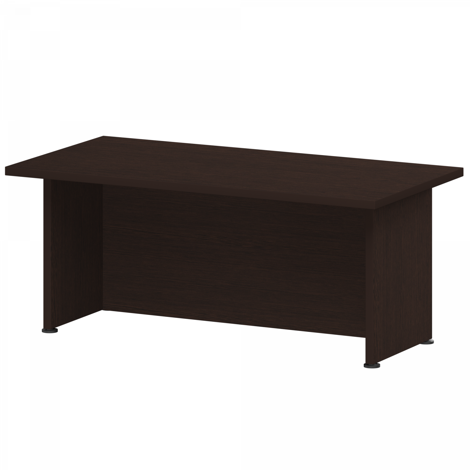 Стол руководителя Приоритет К-961 Дуб венге (1800x900x750)