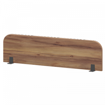 Экран радиусный для бенча Смарт НТМЭ-120 Таксония/Антрацит (1200x25x350)