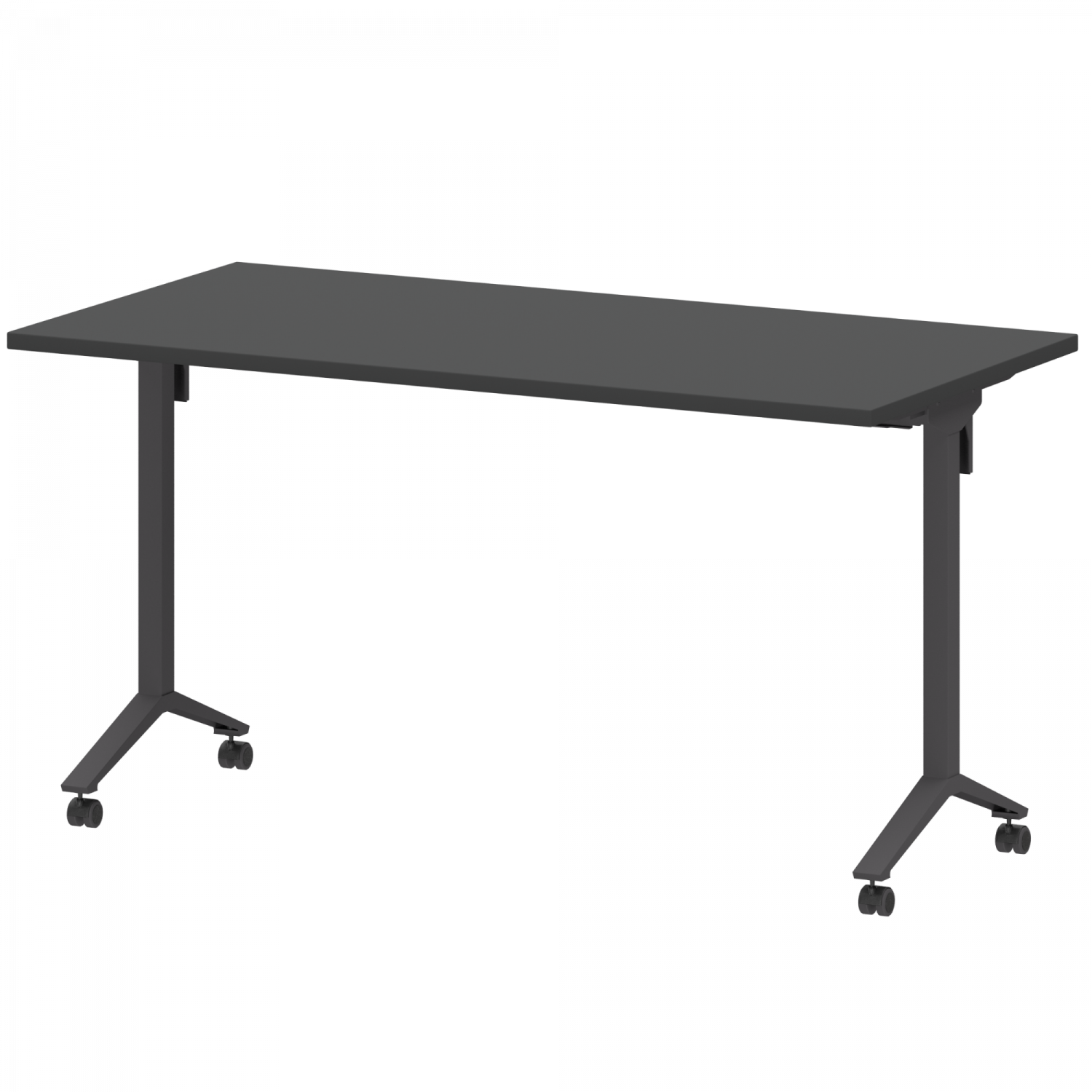 Стол мобильный складной Моби МБ25-140.70 Графит/Антрацит (1400x700x750)