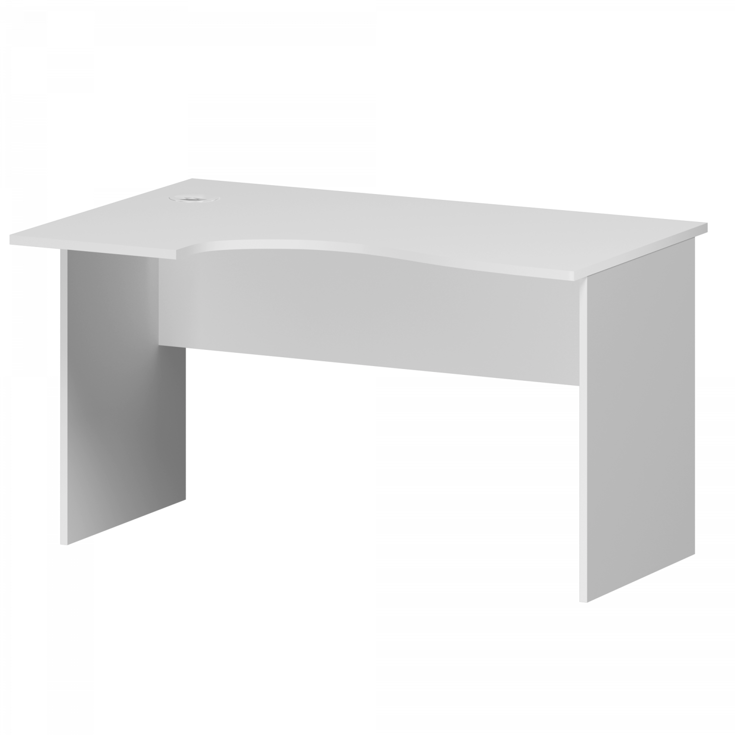 Стол эргономичный левый Арго А-200.ЛВ Белый (1400x900x760)