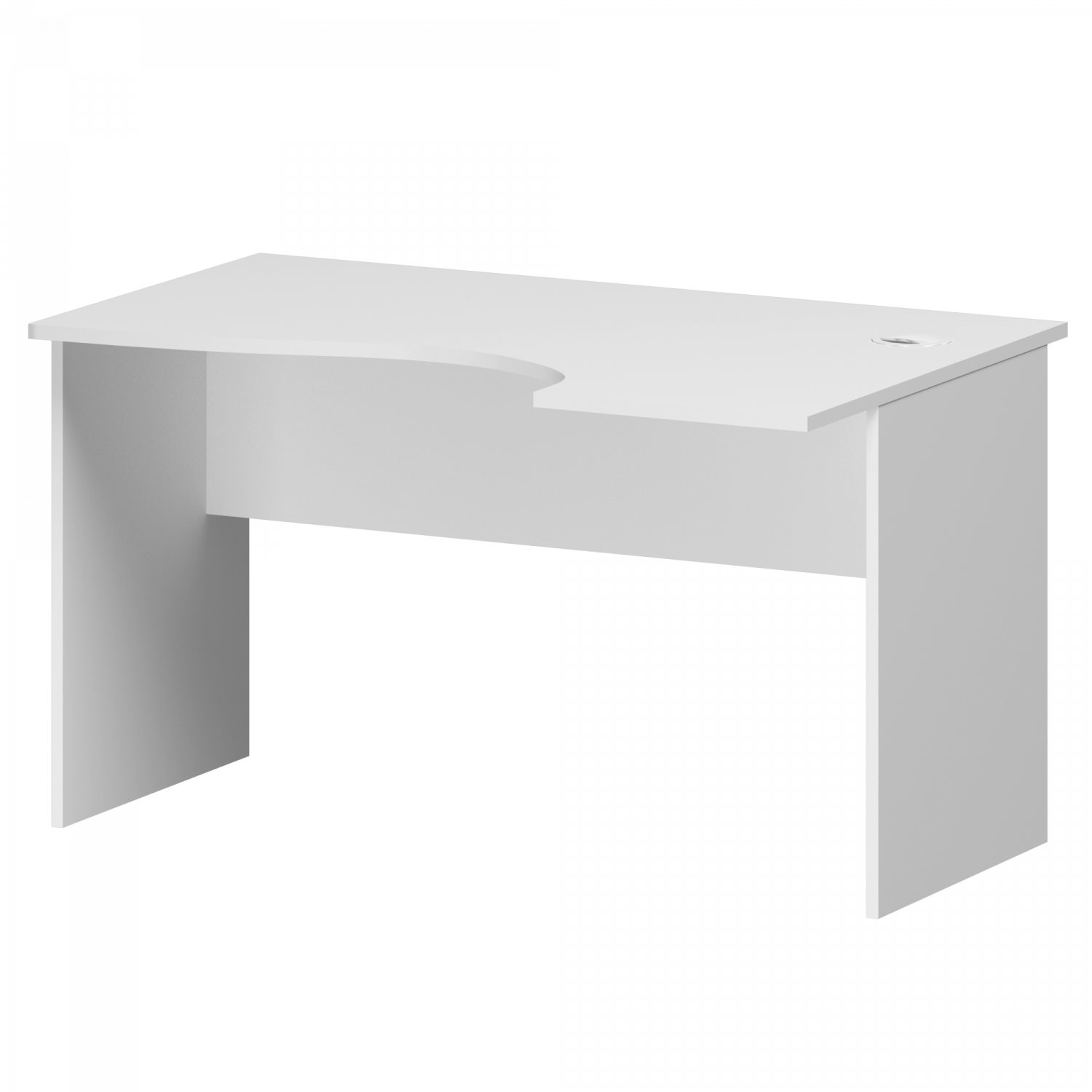 Стол эргономичный правый Арго А-200.ПР Белый (1400x900x760)