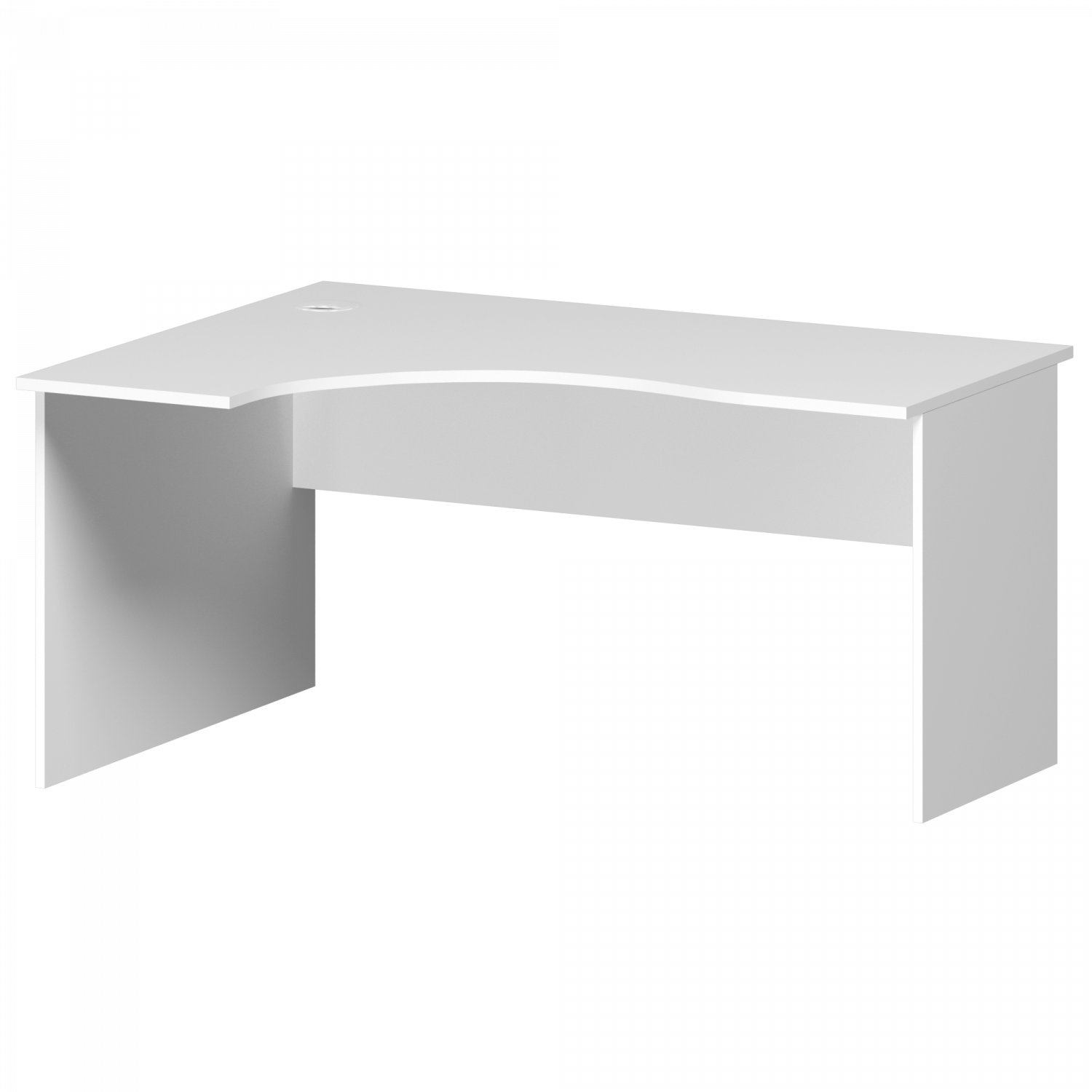 Стол эргономичный левый Арго А-201.ЛВ Белый (1600x1200x760)