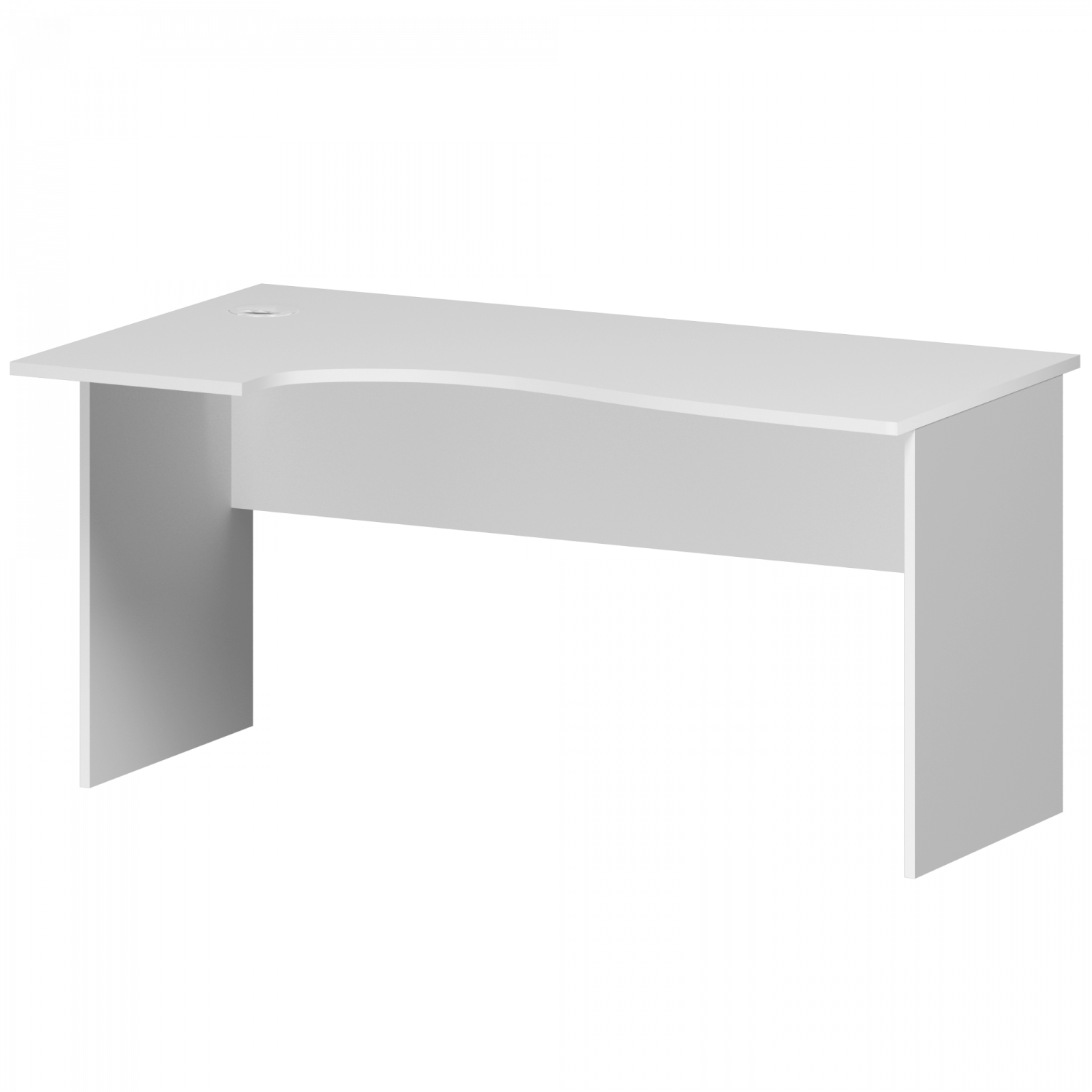 Стол эргономичный левый Арго А-202.ЛВ Белый (1600x900x760)