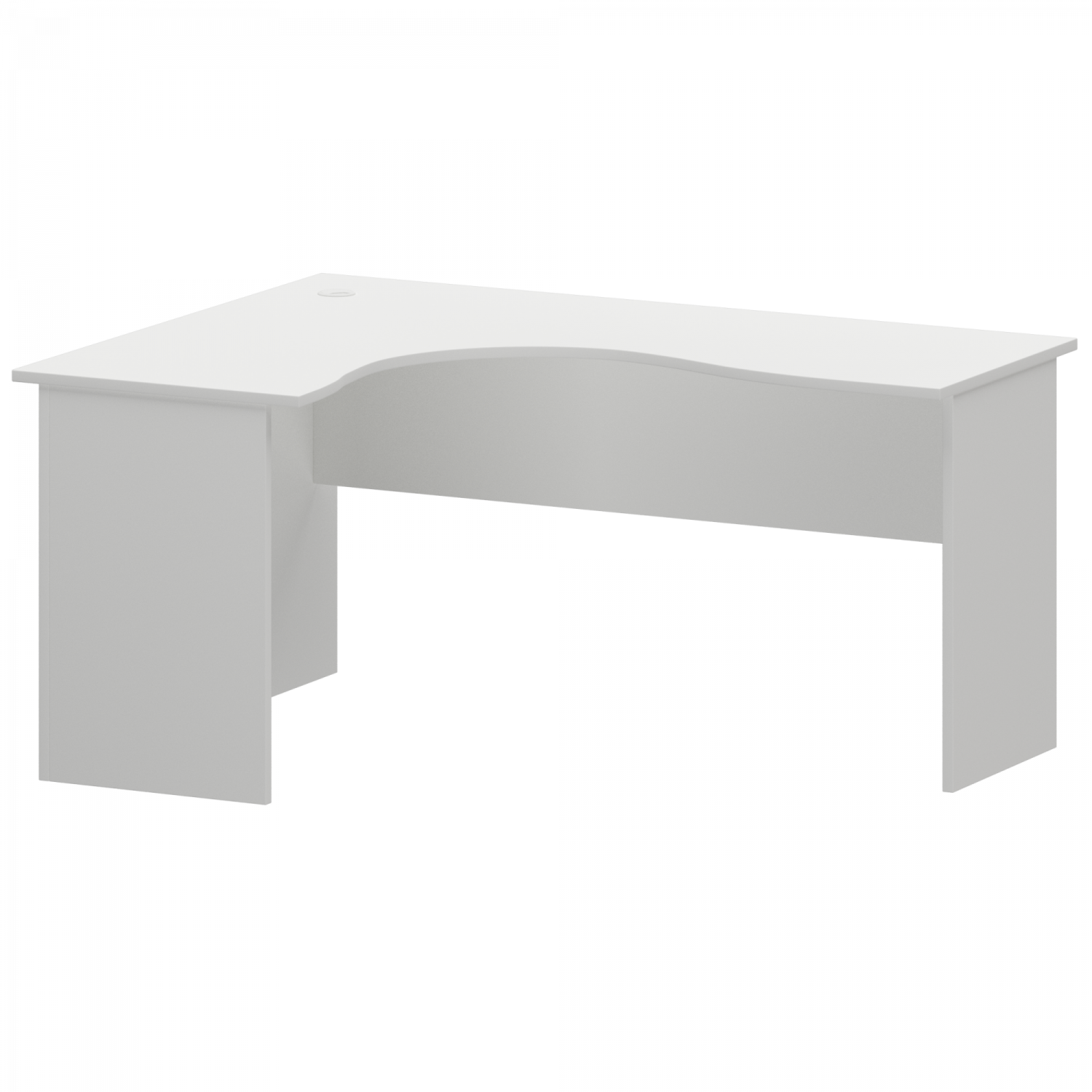 Стол компактный левый Арго А-206.60.ЛВ Белый (1600x1200x760)