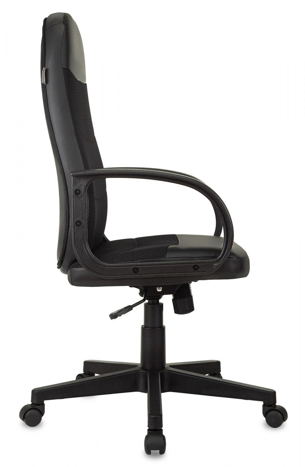 Кресло руководителя Бюрократ CH-808AXSN черный текстиль/эко.кожа крестов. пластик — фото, характеристики, наличие в Сыктывкаре