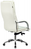 Кресло руководителя Бюрократ T-9927SL слоновая кость кожа крестов. металл хром, купить в Сыктывкаре