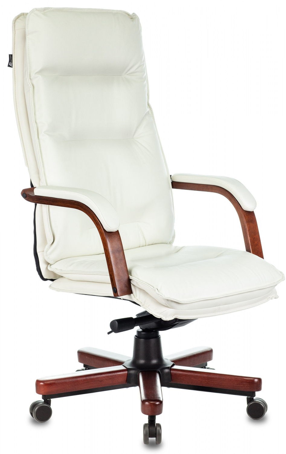 Кресло руководителя Бюрократ T-9927WALNUT слоновая кость кожа крестов. металл/дерево — фото, характеристики, наличие в Сыктывкаре