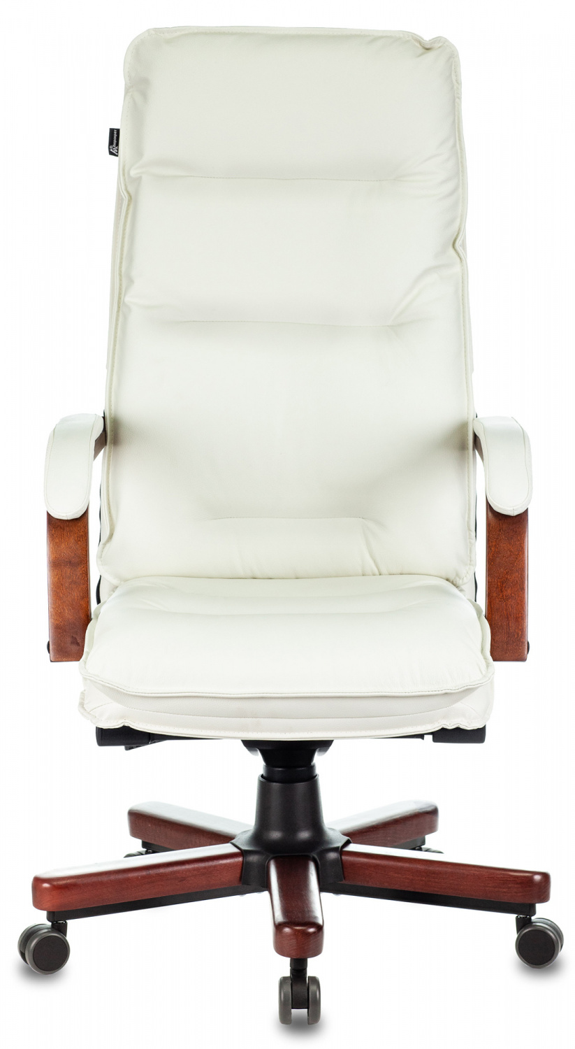 Кресло руководителя Бюрократ T-9927WALNUT слоновая кость кожа крестов. металл/дерево — фото, характеристики, наличие в Сыктывкаре