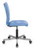 Кресло Бюрократ CH-330M голубой Velvet 86 крестов. металл хром — фото, характеристики, наличие в Сыктывкаре