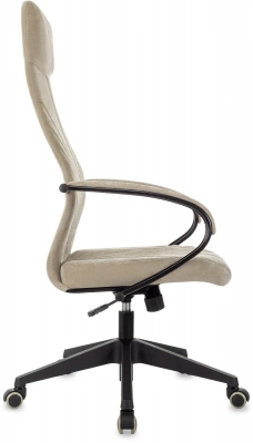 Кресло руководителя Бюрократ CH-610 Fabric песочный Light-21 крестов. пластик, купить в Сыктывкаре