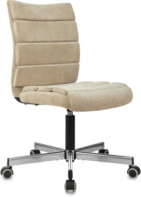 Кресло Бюрократ CH-320M песочный Light-21 крестов. металл, купить в Сыктывкаре