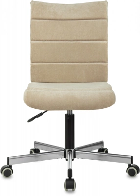 Кресло Бюрократ CH-320M песочный Light-21 крестов. металл, купить в Сыктывкаре