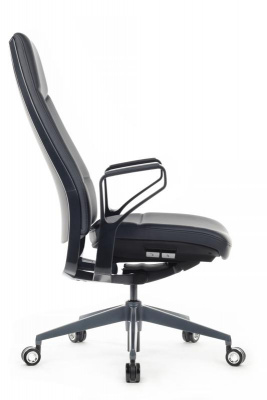 Кресло Zen 01E Синий/Металл Черный, купить в Сыктывкаре