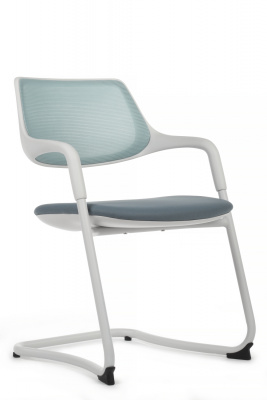 Кресло Scroll SF HY-813B Голубой/Серый, купить в Сыктывкаре