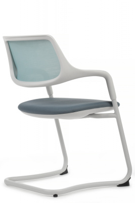 Кресло Scroll SF HY-813B Голубой/Серый, купить в Сыктывкаре