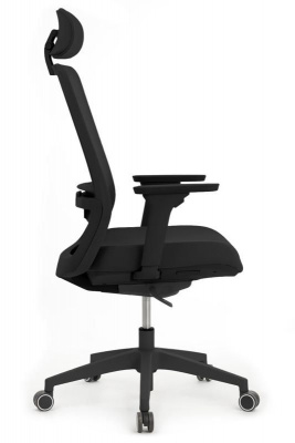 Кресло Work W-218C BLACK Черный, купить в Сыктывкаре