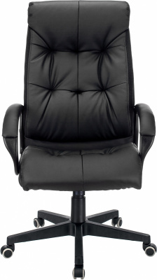 Кресло руководителя Бюрократ CH-824 черный экокожа крестов. пластик, купить в Сыктывкаре