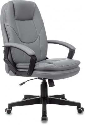 Кресло руководителя Бюрократ CH-868N серый экокожа крестов. пластик, купить в Сыктывкаре