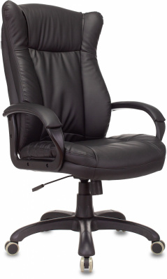 Кресло руководителя Бюрократ CH-879N черный экокожа крестов. пластик, купить в Сыктывкаре