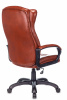 Кресло руководителя Бюрократ CH-879N коричневый Boroko-37 экокожа крестов. пластик, купить в Сыктывкаре