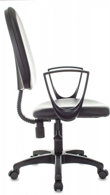 Кресло Бюрократ CH-1300N черный Престиж+ экокожа крестов. пластик, купить в Сыктывкаре