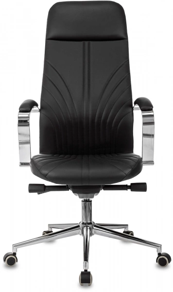 Кресло эргономичное Бюрократ CH-610SL-Lux черный экокожа крестов. металл хром, купить в Сыктывкаре