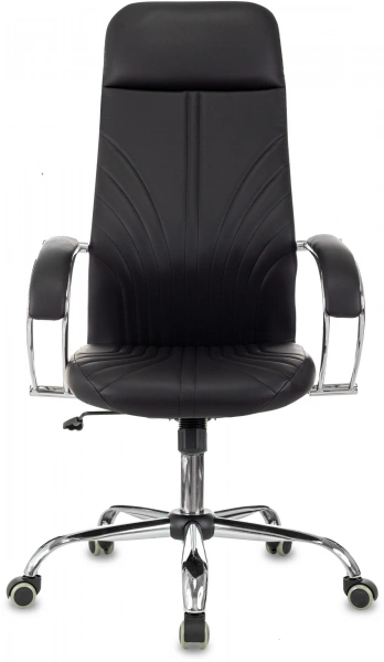 Кресло эргономичное Бюрократ CH-610SL черный экокожа крестов. металл хром, купить в Сыктывкаре