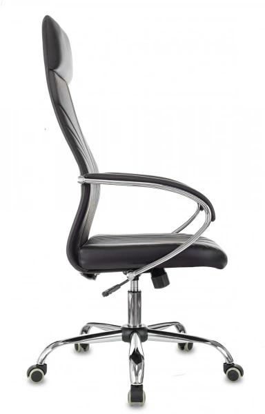 Кресло эргономичное Бюрократ CH-610SL черный экокожа крестов. металл хром, купить в Сыктывкаре