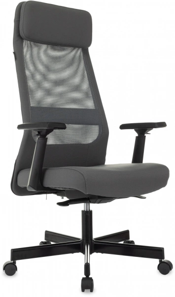 Кресло эргономичное Бюрократ T-995 серый TW-04 Neo Grey сетка/ткань с подголов. крестов. металл черный, купить в Сыктывкаре