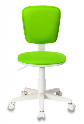 Кресло детское Бюрократ CH-W204NX салатовый 15-118 крестов. пластик пластик белый, купить в Сыктывкаре