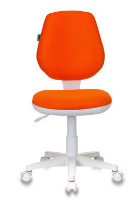 Кресло детское Бюрократ CH-W213 оранжевый TW-96-1 крестов. пластик пластик белый, купить в Сыктывкаре